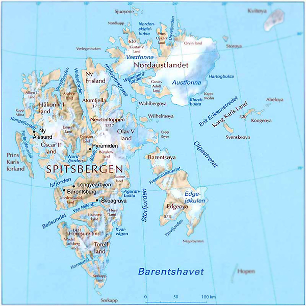 norge svalbard kart Polaris Expeditions norge svalbard kart